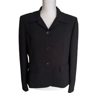 LeSuit Black Blazer Size 12p
